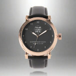 Reloj De Pulsera Logotipo comercial de personalizado l Profesional<br><div class="desc">Presentando nuestro logotipo de negocios personalizado reloj gris profesional de marca. Este sofisticado reloj combina estilo y funcionalidad,  lo que lo convierte en un accesorio ideal para mostrar su marca con elegancia y precisión.</div>