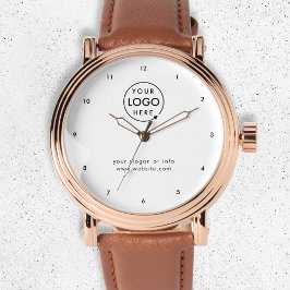 Reloj De Pulsera Logotipo comercial | Profesional Minimalista moder