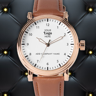 Reloj De Pulsera Logotipo comercial y promoción de marca de nombre
