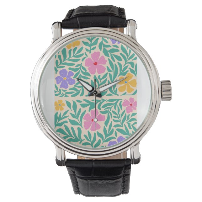 Reloj De Pulsera  Logotipo de Per watches flawrs   (Anverso)