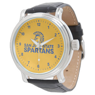 Reloj De Pulsera Logotipo de San Jose State Spartans con Marca de P