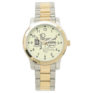Reloj De Pulsera Logotipo del ferrocarril de Philadelphia y de la