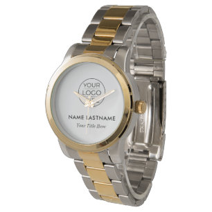 Reloj De Pulsera Logotipo Empresarial Moderno
