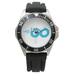 Reloj De Pulsera Logotipo Golang (Lenguaje de programación Go)
