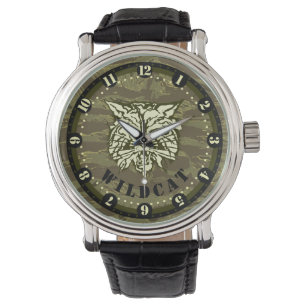 Reloj De Pulsera Logotipo salvaje del equipo