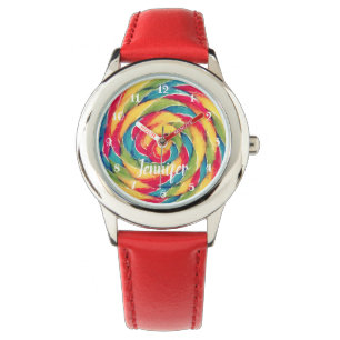 Reloj De Pulsera Lollipop Candy Kids