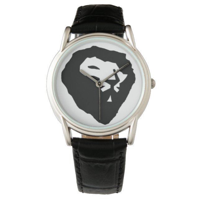 Reloj De Pulsera lomo negro (Anverso)