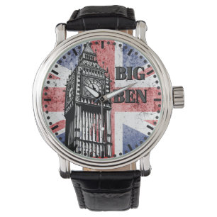 Reloj De Pulsera London Big Ben Union Jack