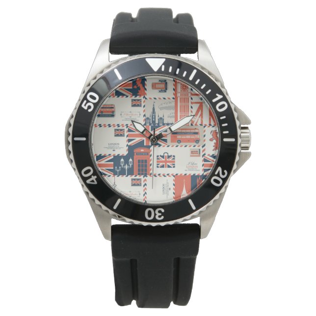 Reloj De Pulsera London Post Watch (Anverso)