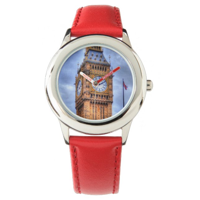 Reloj De Pulsera Londres, el histórico Elizabeth Tower de Inglaterr (Anverso)
