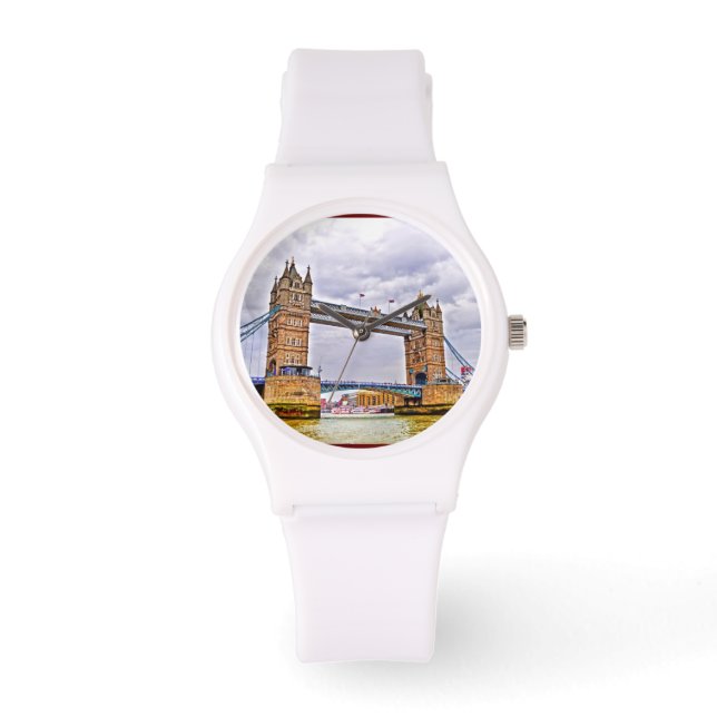 Reloj De Pulsera Londres, el puente histórico de la Torre de Inglat (Anverso)