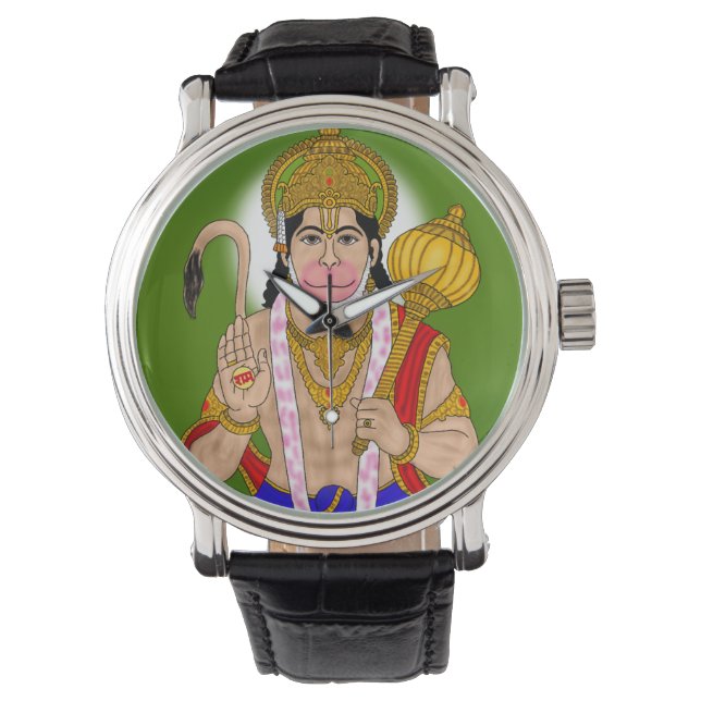 Reloj De Pulsera Lord Hanuman Clock (Anverso)