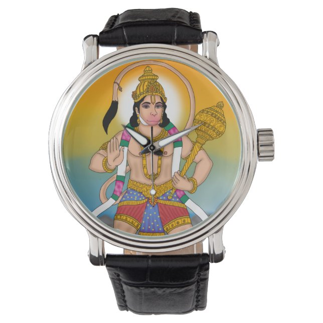 Reloj De Pulsera Lord Hanuman Clock (Anverso)