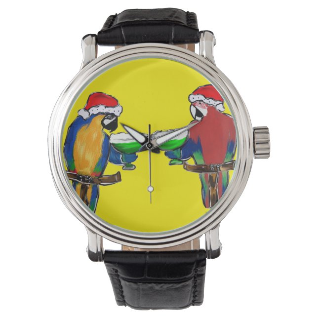 Reloj De Pulsera Loritos de Fiesta (Anverso)