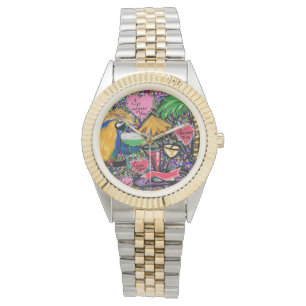 Reloj De Pulsera Loro de Fiesta de San Valentín