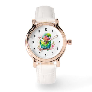 Reloj De Pulsera Loro verde - Ave bebé