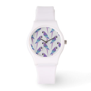 Reloj De Pulsera Loros púrpuras