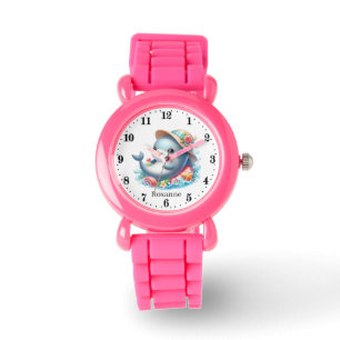 Reloj De Pulsera Los amantes de delfines de los chicas pequeños aña