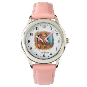 Reloj De Pulsera Los amantes de los caballos de los chicas pequeños