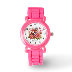 Reloj De Pulsera Los amantes de los cuentos chicas ladybug añaden n