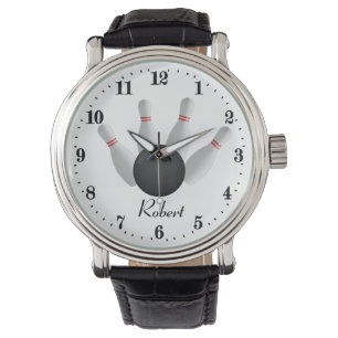 Reloj De Pulsera Los amantes del Guay Bowling añaden nombre