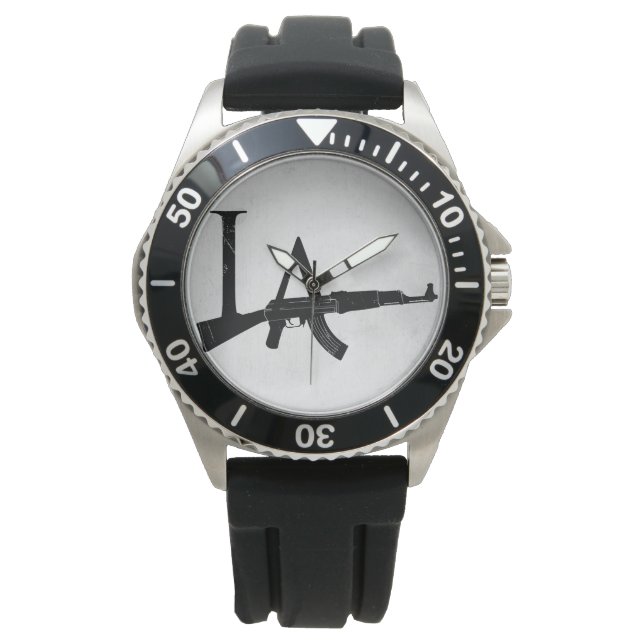 Reloj De Pulsera Los Ángeles AK47 (Anverso)