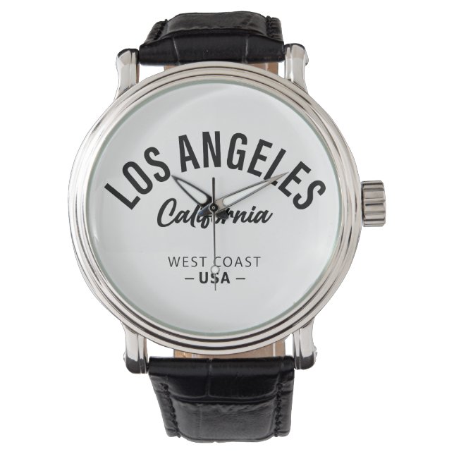 Reloj De Pulsera Los Ángeles California (Anverso)