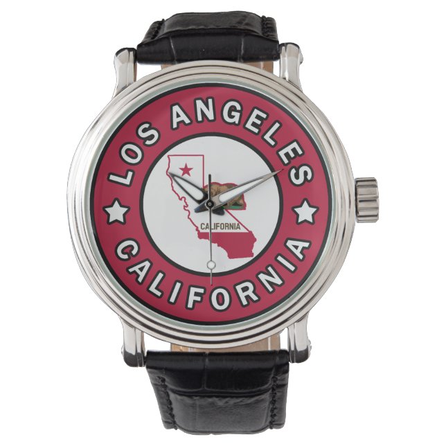 Reloj De Pulsera Los Ángeles California (Anverso)