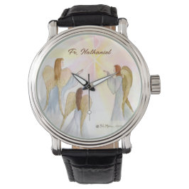 Reloj De Pulsera Los ángeles religiosos personalizados