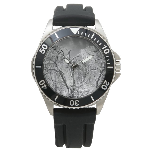 Reloj De Pulsera los árboles llevan invierno (Anverso)