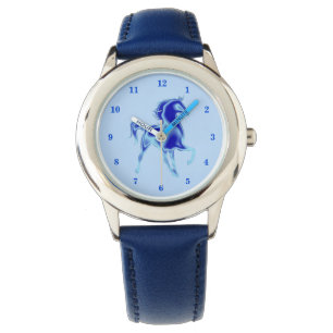 Reloj De Pulsera Los caballos azules