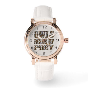 Reloj De Pulsera Los Cazadores: Lechuzas Aves De Preya,
