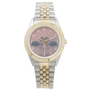 Reloj De Pulsera Los Cisnes Rosados Deben Ser Amados