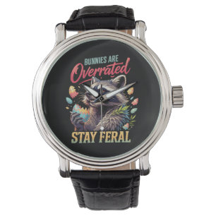 Reloj De Pulsera Los conejos están sobrevalorados Permanezcan feral