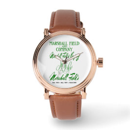 Reloj De Pulsera Los cuatro logos de Marshall Field