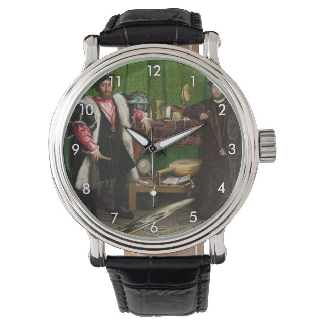 Reloj De Pulsera Los embajadores, Holbein el menor (Anverso)