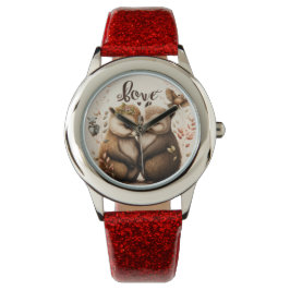 Reloj De Pulsera Los erizos en el amor