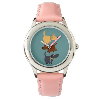 Reloj De Pulsera Los labradores Personalizados más bonitos de 3 sab