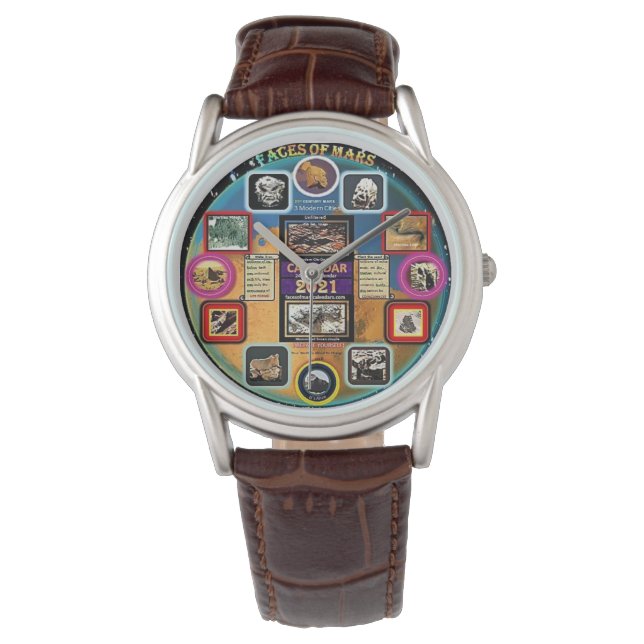 Reloj De Pulsera Los largamente esperados Rostros de la muñeca de M (Anverso)