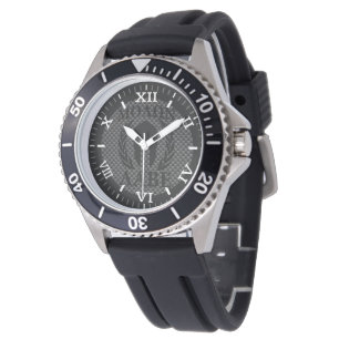 Reloj De Pulsera Los Laureles de los Guerreros de Molon Labe ven el