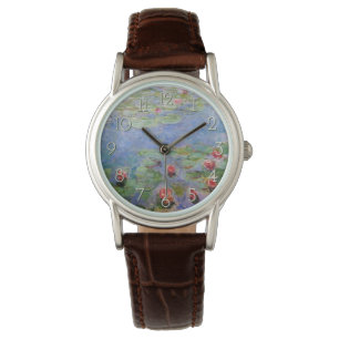 Reloj De Pulsera Los lirios de agua de Claude Monet