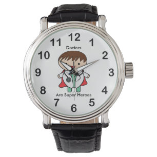 Reloj De Pulsera Los médicas son superhéroes Kawaii