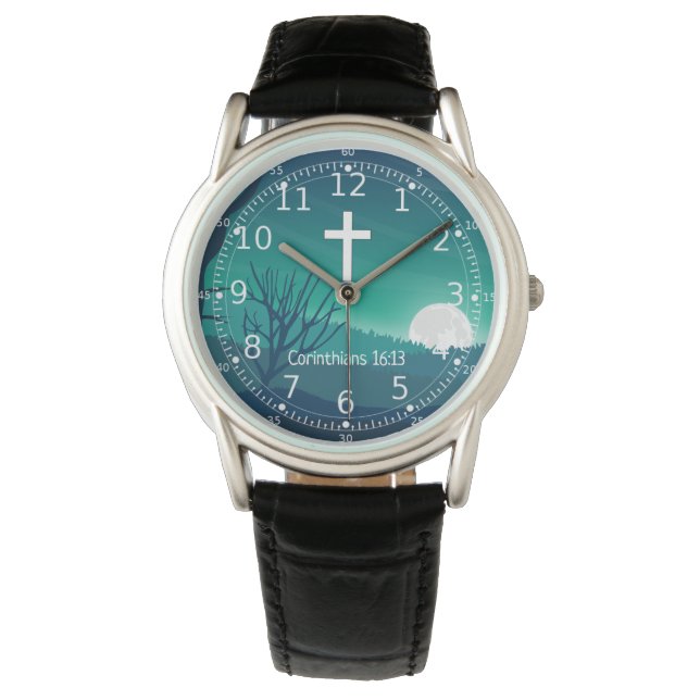 Reloj De Pulsera Los mejores regalos cristianos para los hombres -  (Anverso)