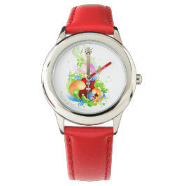 Reloj De Pulsera Los niños de la guitarra observan.