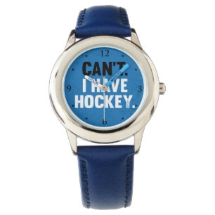 Reloj De Pulsera Los niños jóvenes no pueden tener hockey gracia az