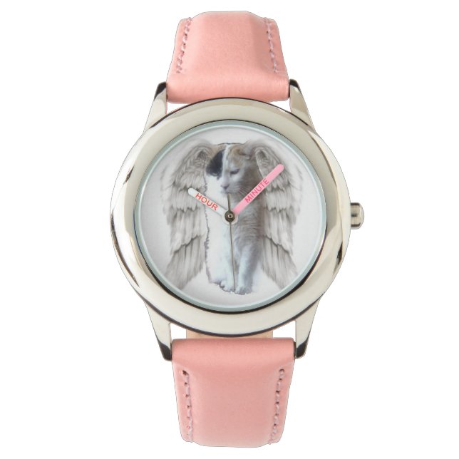 Reloj De Pulsera Los niños mestizos de ángel mestizas los números r (Anverso)