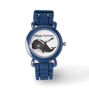 Reloj De Pulsera Los niños vigilan "Spouting Whale Watcher"