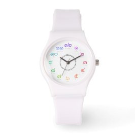 Reloj De Pulsera Los números tailandeses personalizables observan l