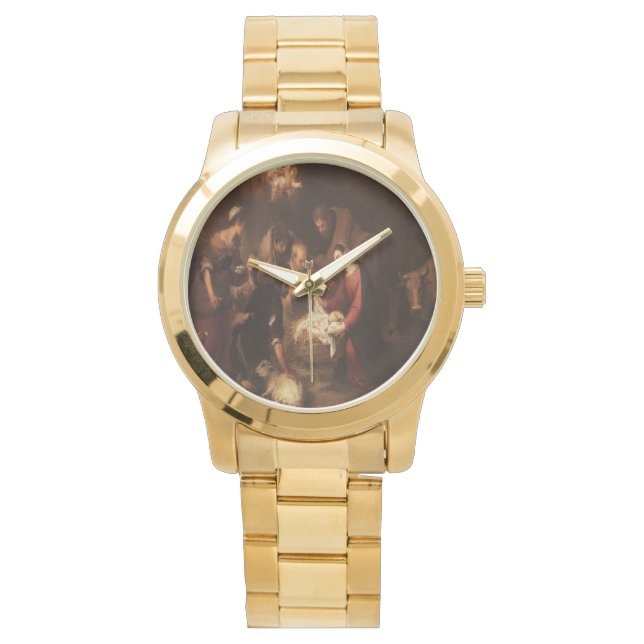 Reloj De Pulsera Los Pastores de Natividad 1668 (Anverso)
