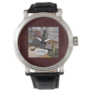 Reloj De Pulsera Los perros serán humanos divertidos Unisex Watch